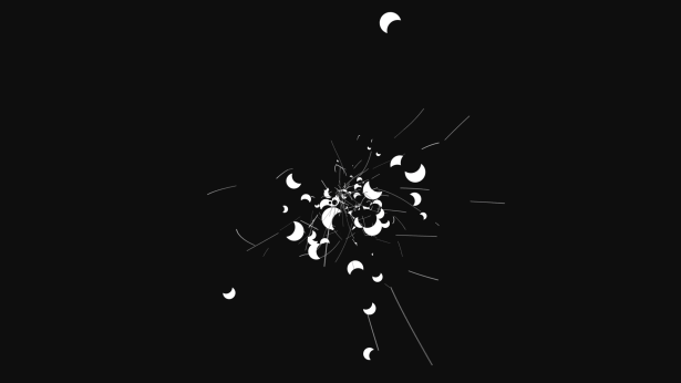 Simple Particle Logo - 7